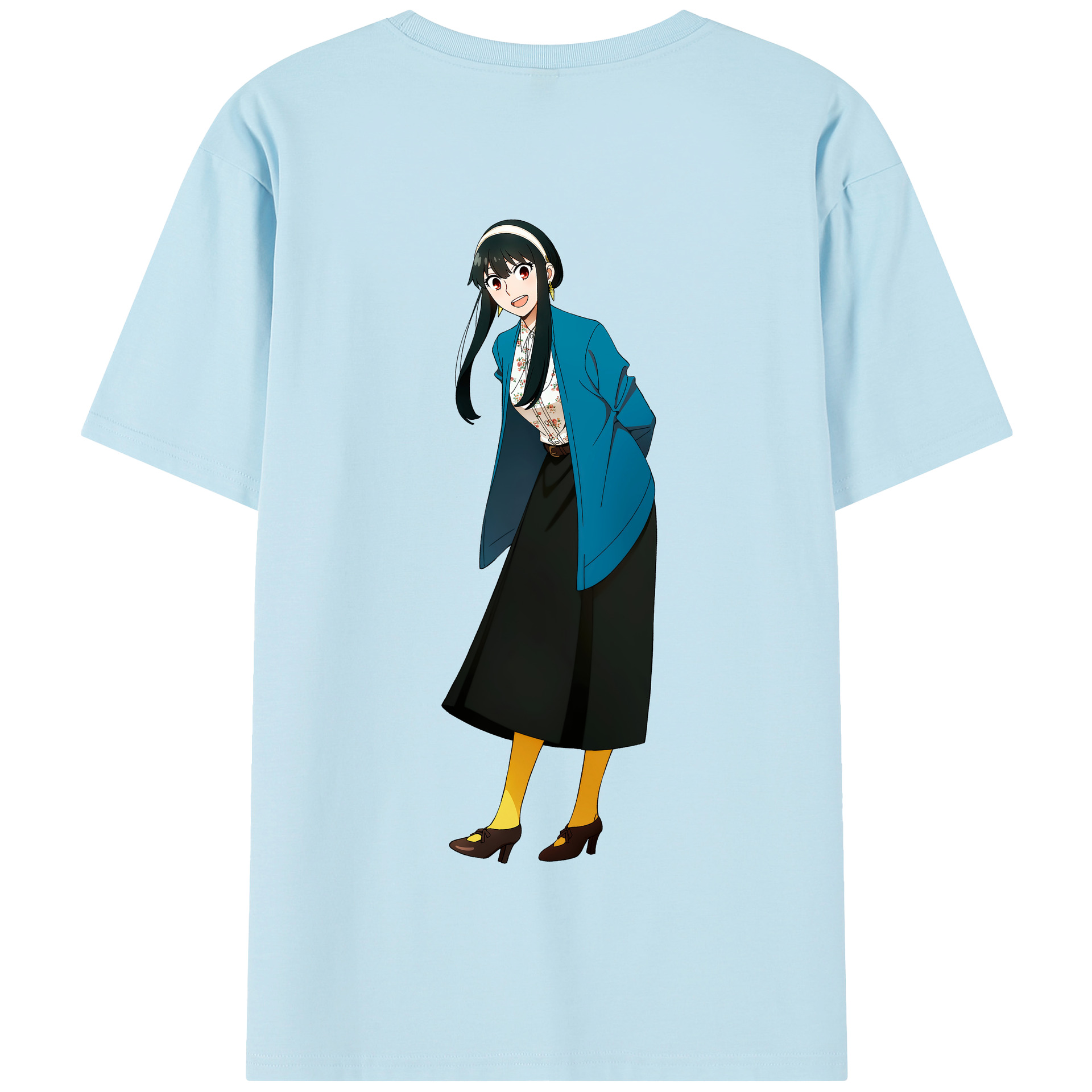 （画像用） SPY×FAMILY间谍家家酒 綿100％半袖Tシャツ（背面プリント）